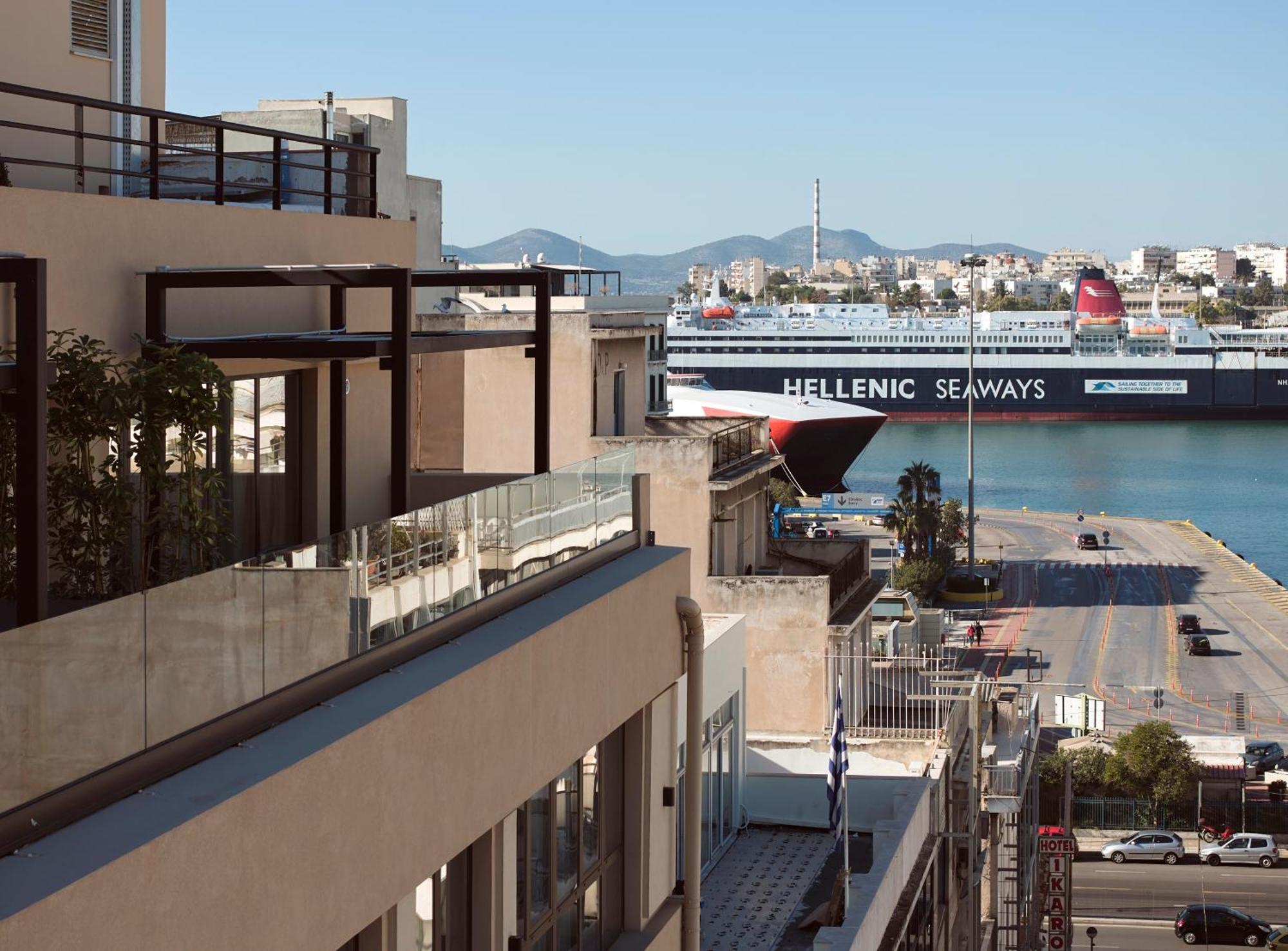 Athenarum Portus Life & Style Hotel Pireusz Kültér fotó