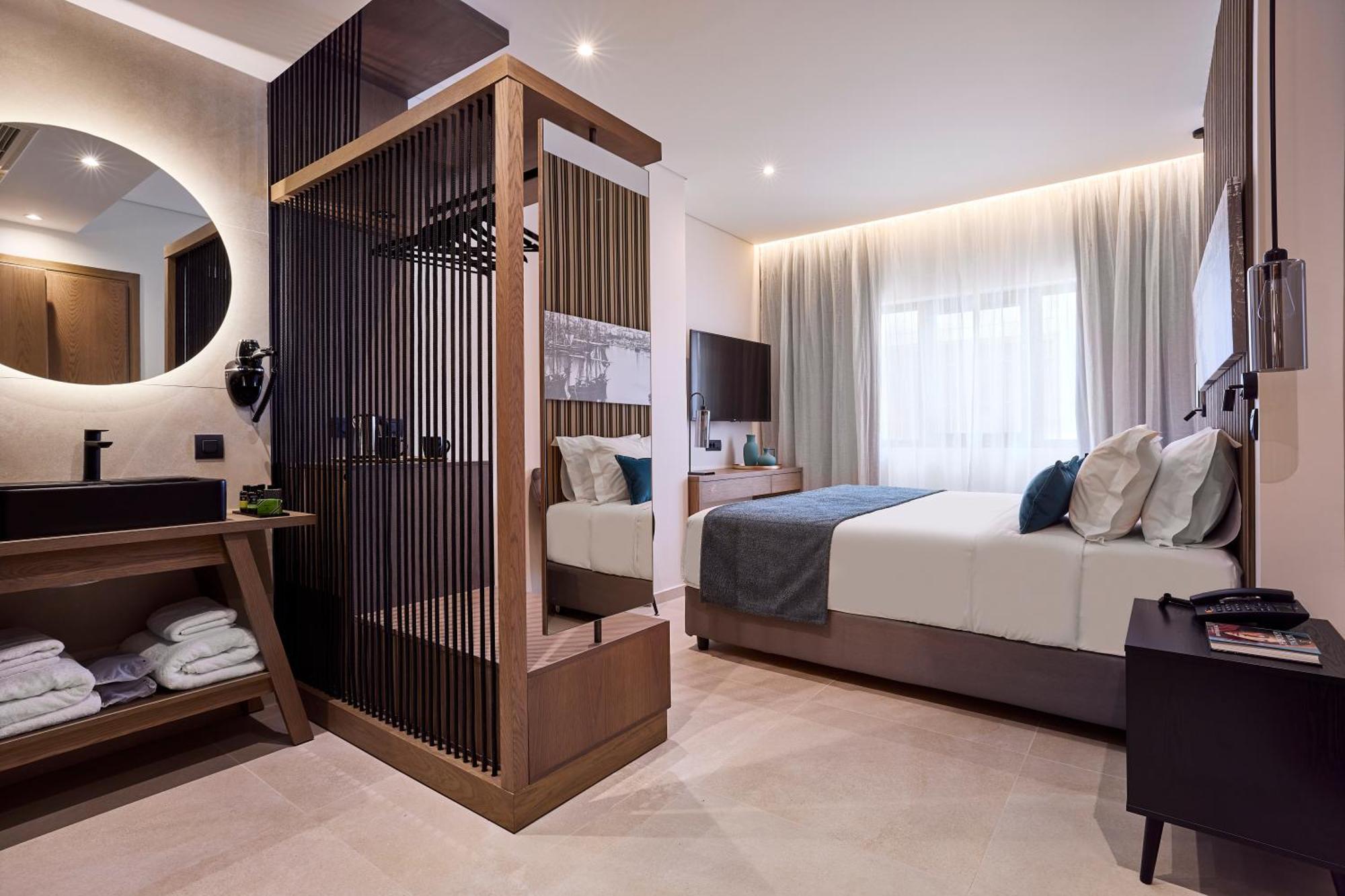 Athenarum Portus Life & Style Hotel Pireusz Szoba fotó