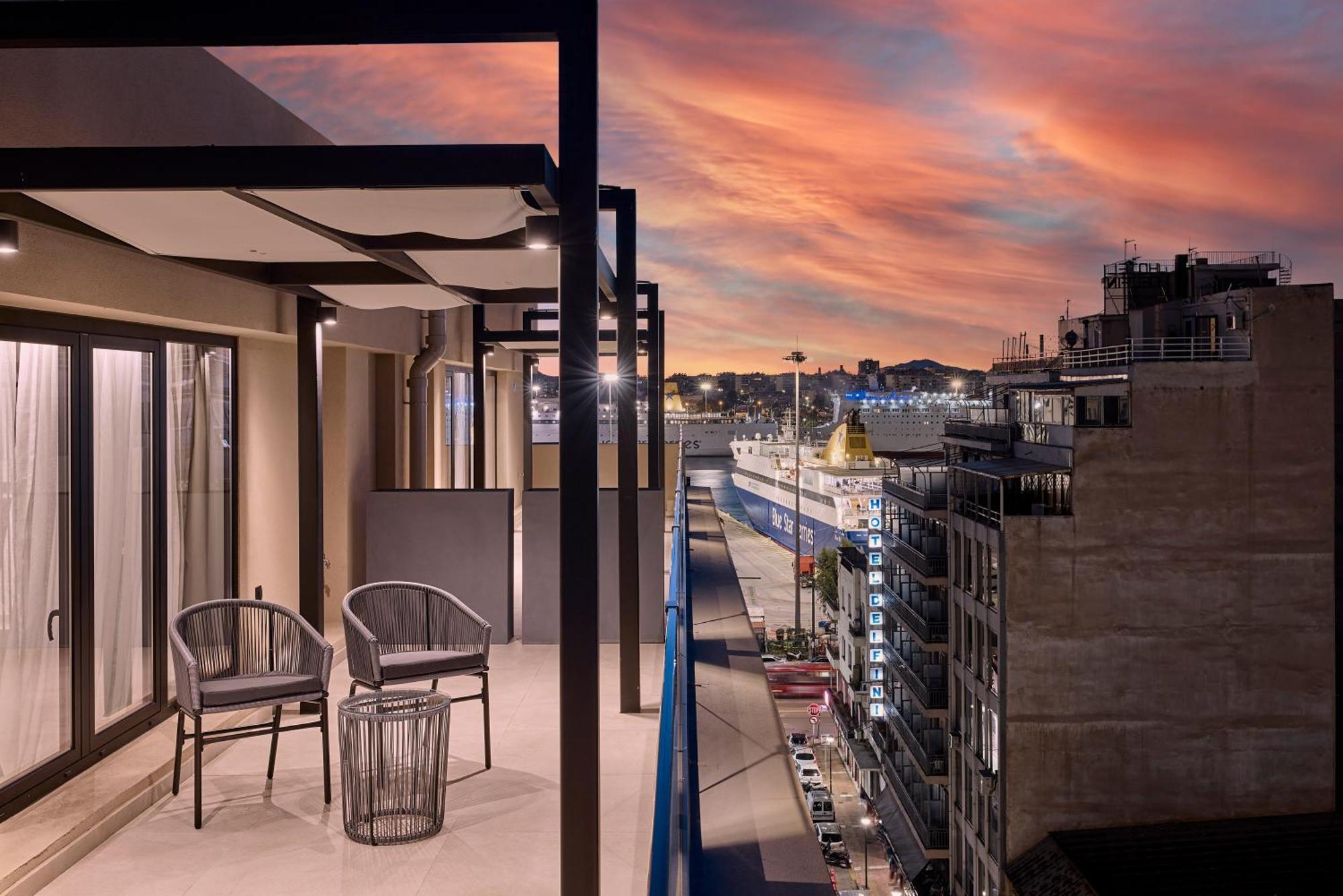 Athenarum Portus Life & Style Hotel Pireusz Kültér fotó